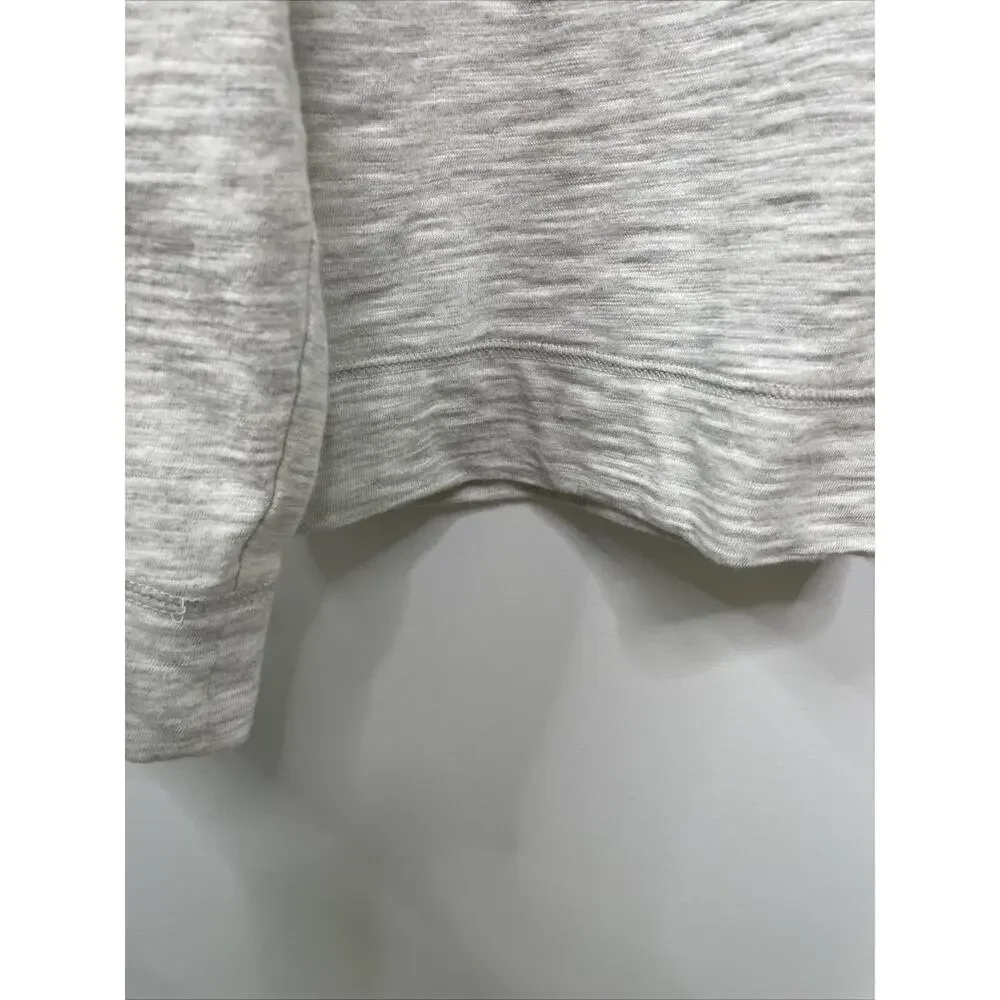 Banana Republic Long Sleeve Men's L Gray‎ Stretchy Lightweight Crew Neck T-shirt